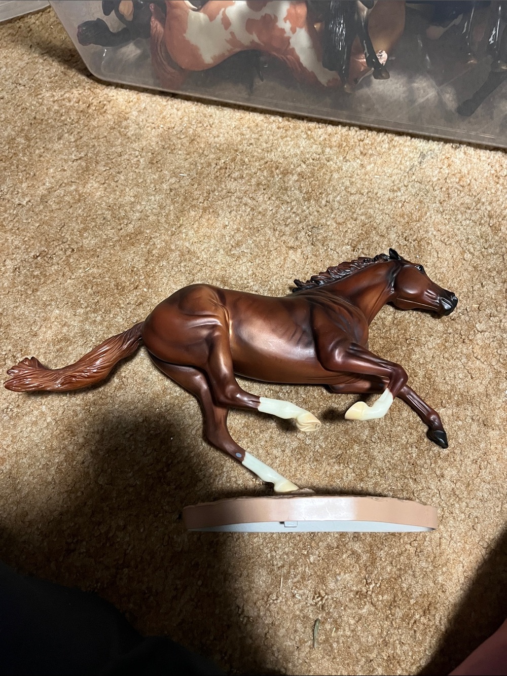 Breyer running horse